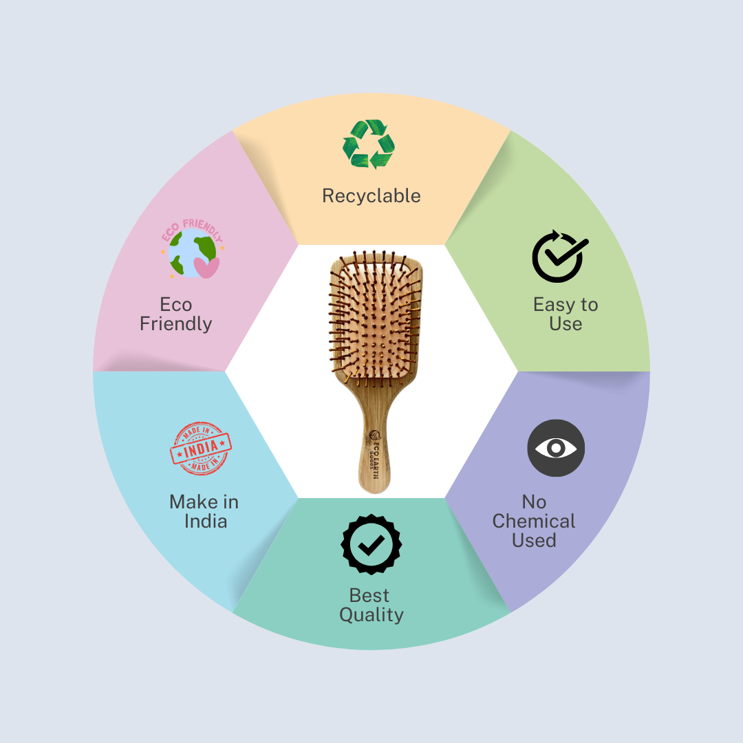 BAMBOO HAIR BRUSH