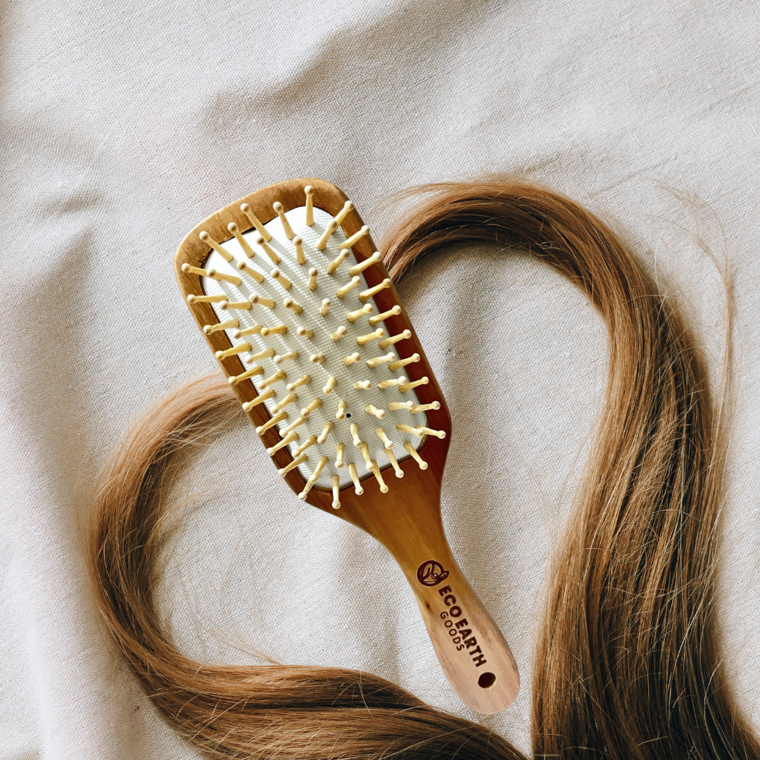 WOODEN HAIR BRUSH KIDS